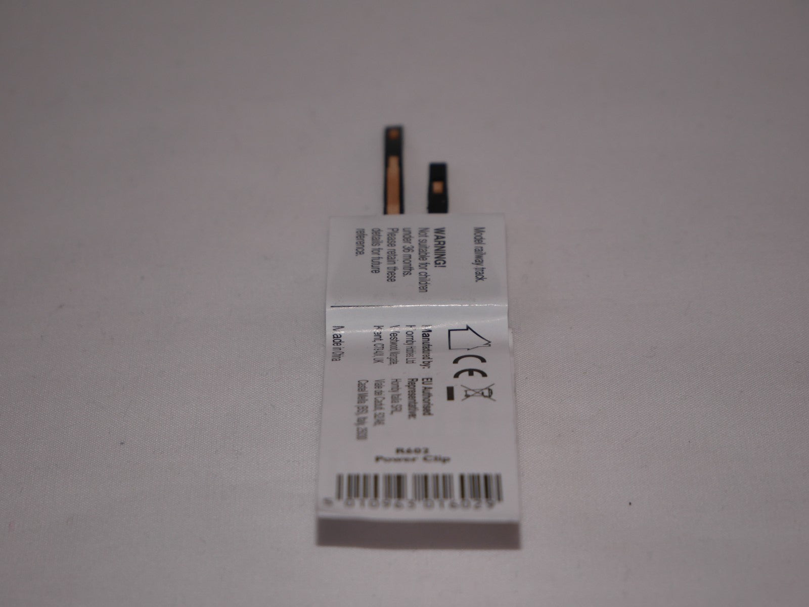 Hornby 1:76 Scale (OO Gauge) Rail Track Accessories Power Connecting Clip - R602