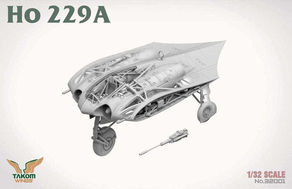 Takom Wings 1:32 Scale German Air Force Horten Ho 229A Flying Wing Bomber 32001