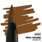 AK Interactive Real Colors Acrylic Fast Drying Paint Marker Pens Brown - RCM007