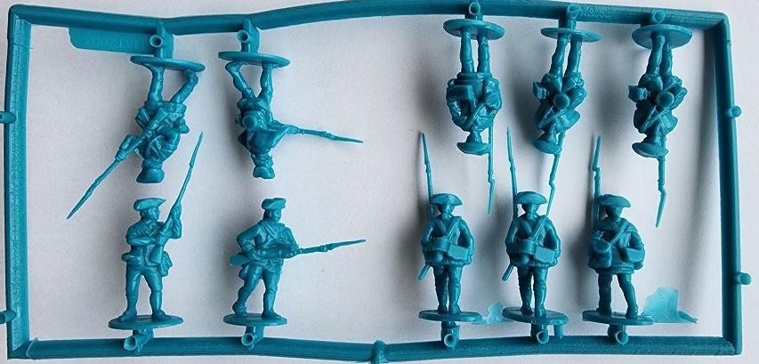 Hat Industrie 1:56 American War Of Independence American Infantry Set 1 - 2003