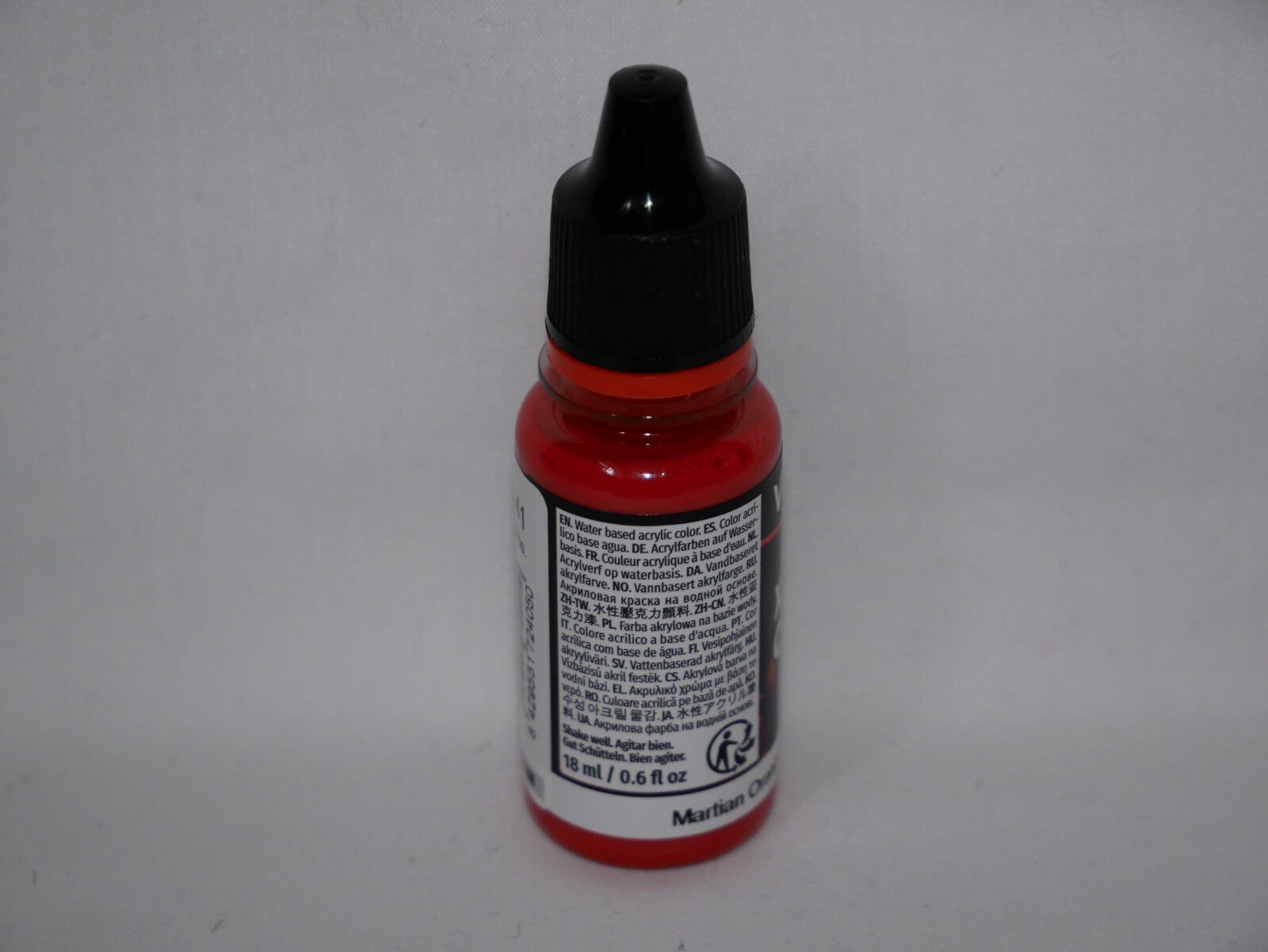 Vallejo Xpress Color Acrylic Martian Orange 18ml/0.6 fl oz Dropper Bottle 72.405