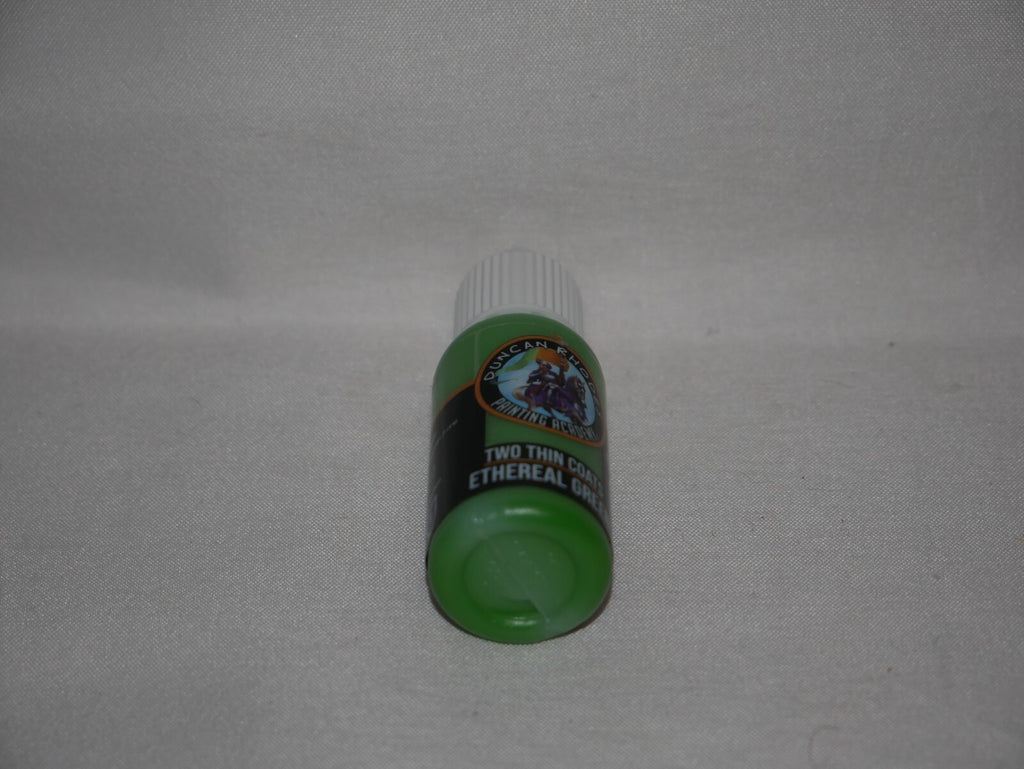 Duncan Rhodes Painting Academy 'Two Thin Coats' Ethereal Green 15ml Bottle 10015