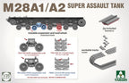 Takom 1:35 Scale World War 2 US M28A1/A2 Super Assault Concept Model Tank - 2210