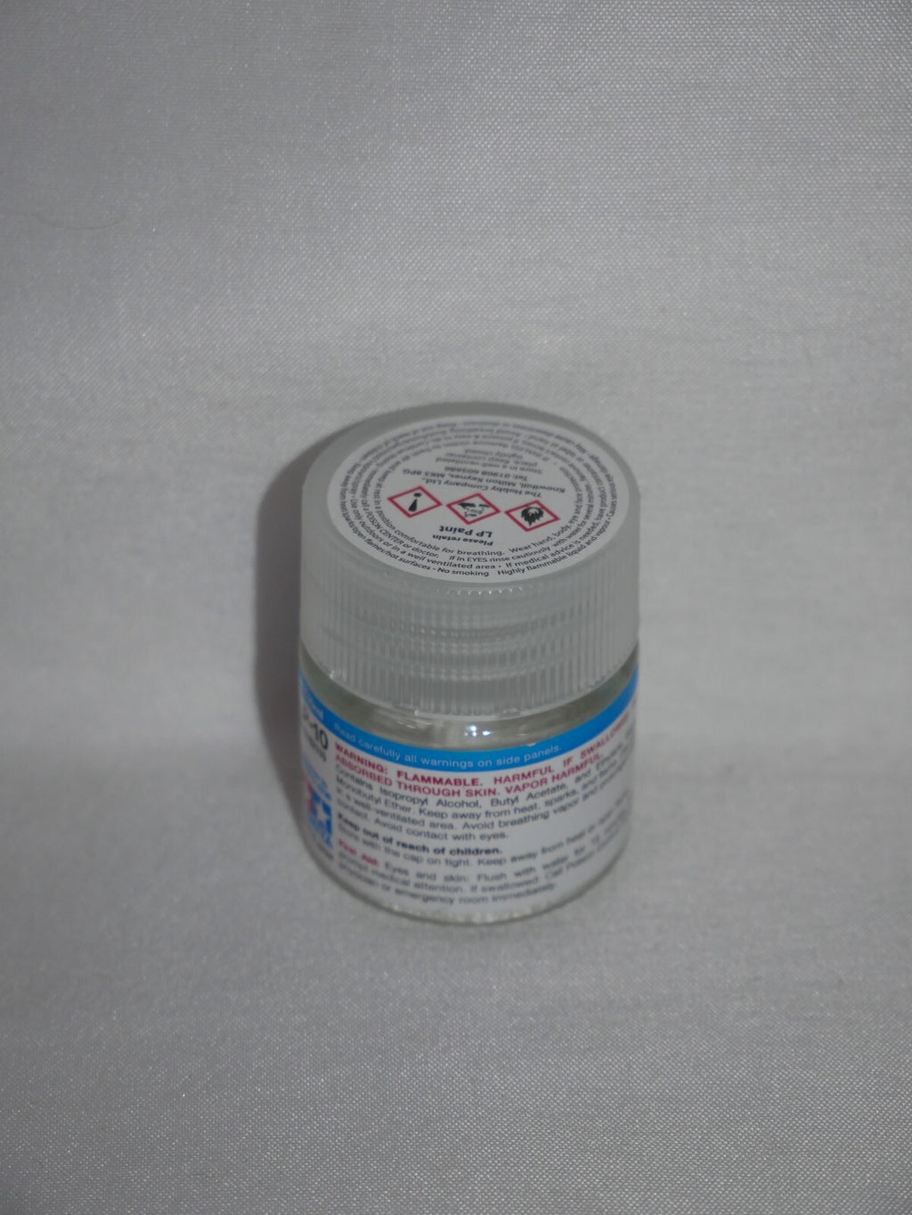 Tamiya Color Modeling Paint LP-10 Lacquer Thinner & Cleaner 10ml Glass Jar 82110