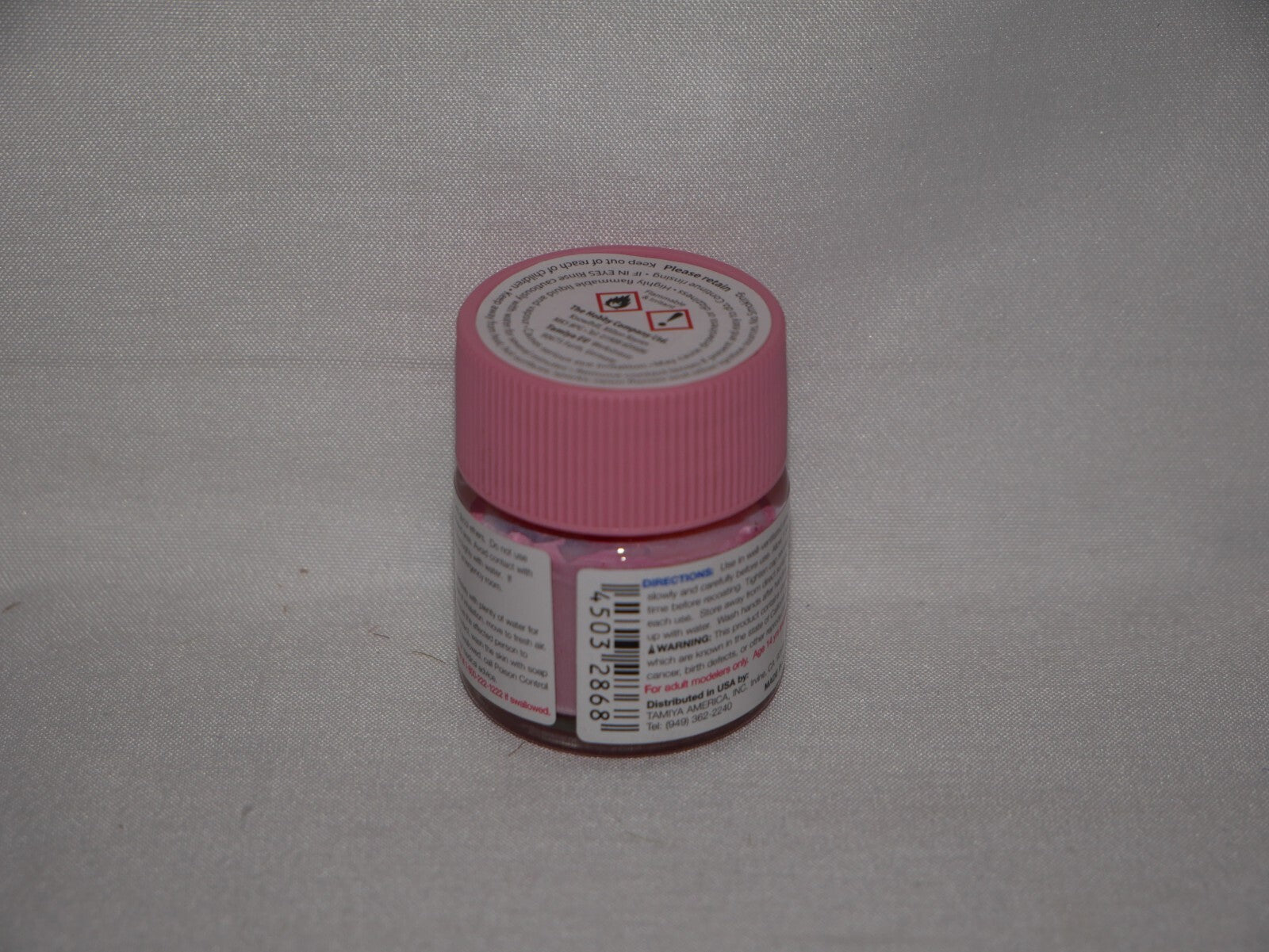 Tamiya Color Acrylic Modeling Paint Mini X-17 Pink 10ml (1/3oz) Glass Jar 81517