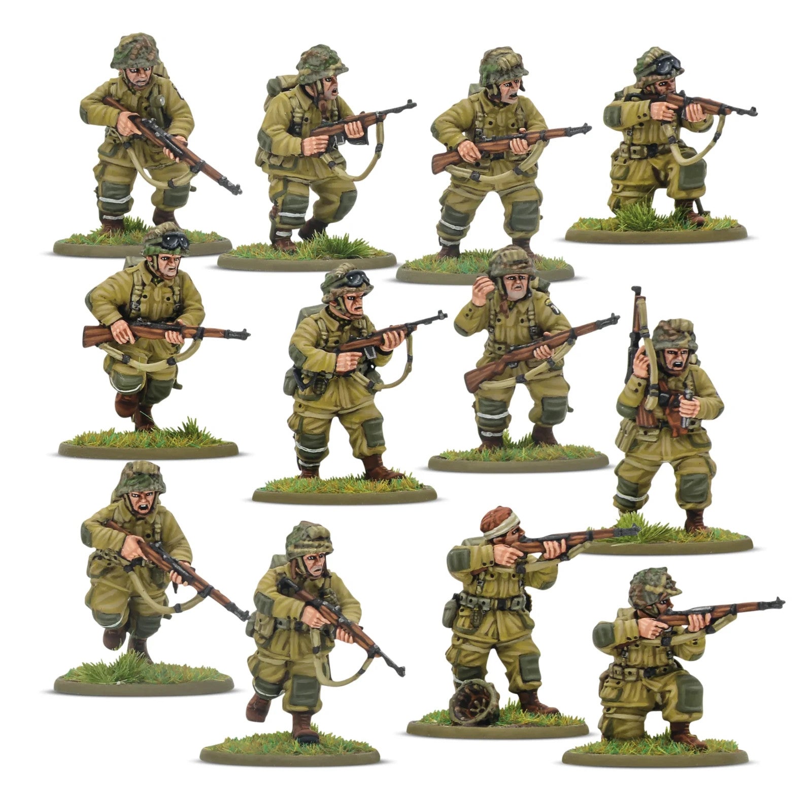 Warlord Games Bolt Action 1:56 WWII US Army Airborne (D-Day) Platoon - 402013102