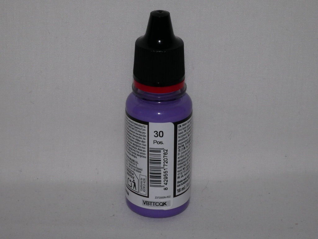 Vallejo Game Color Acrylics Alien Purple 18ml/0.6 fl oz Dropper Bottle - 72.076