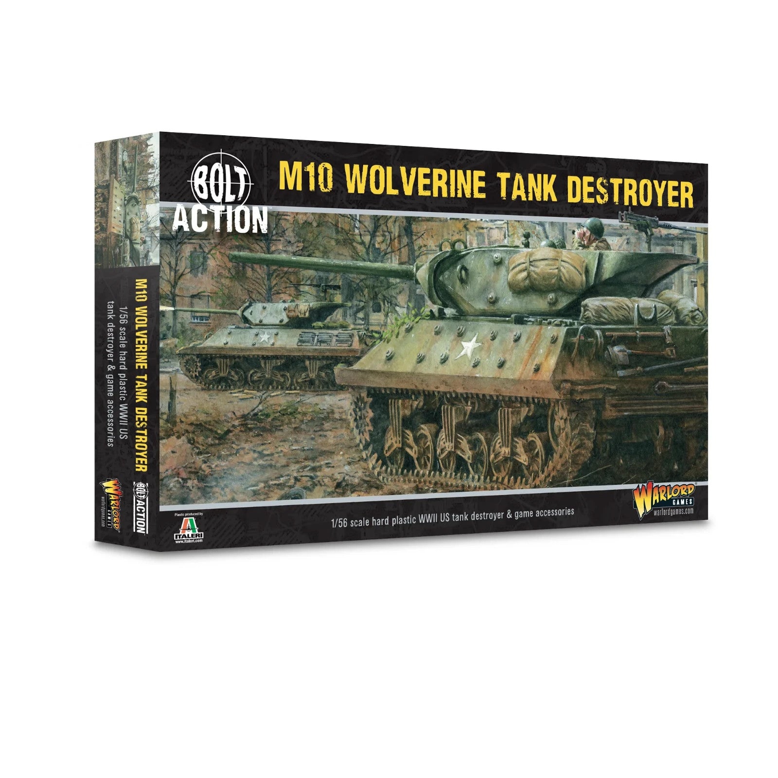 Warlord Games Bolt Action 1:56 Scale US M10 Wolverine Tank Destroyer - 402013007