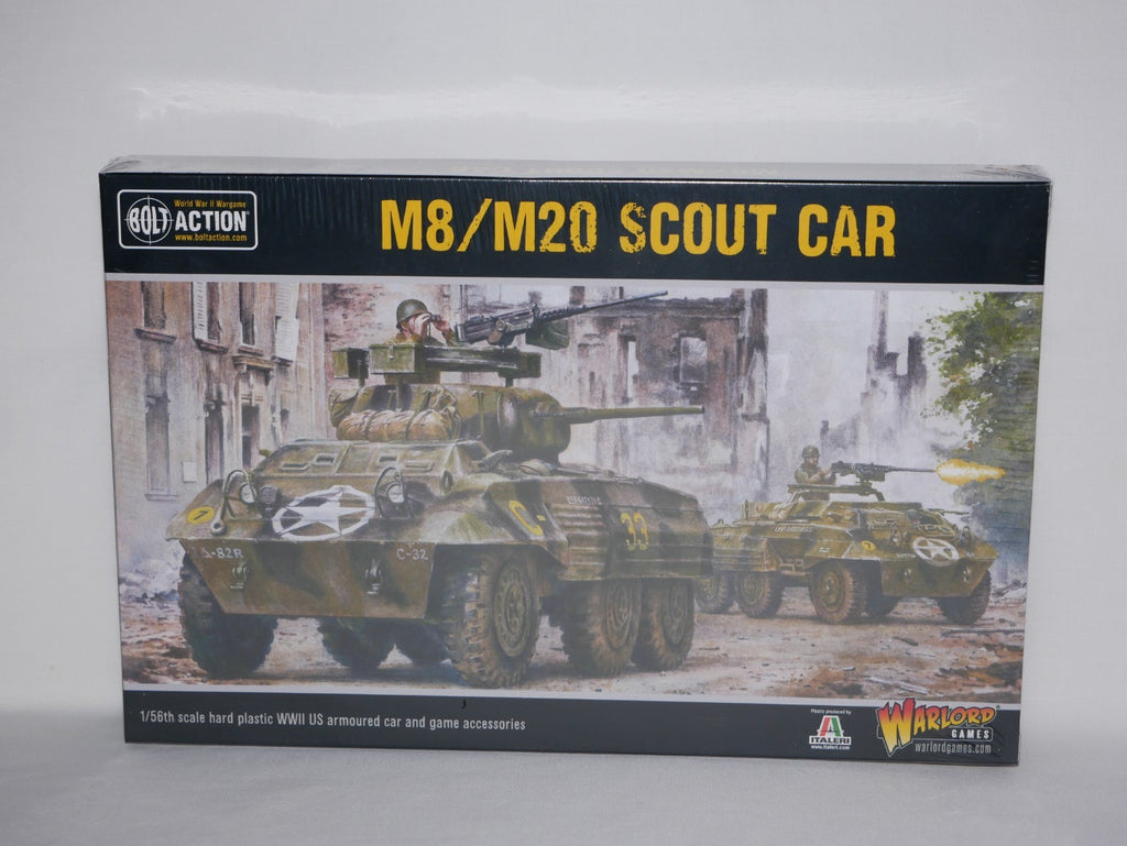Warlord Games Bolt Action 1:56 Scale WW2 US M8/M20 Greyhound Scout Car 402013005