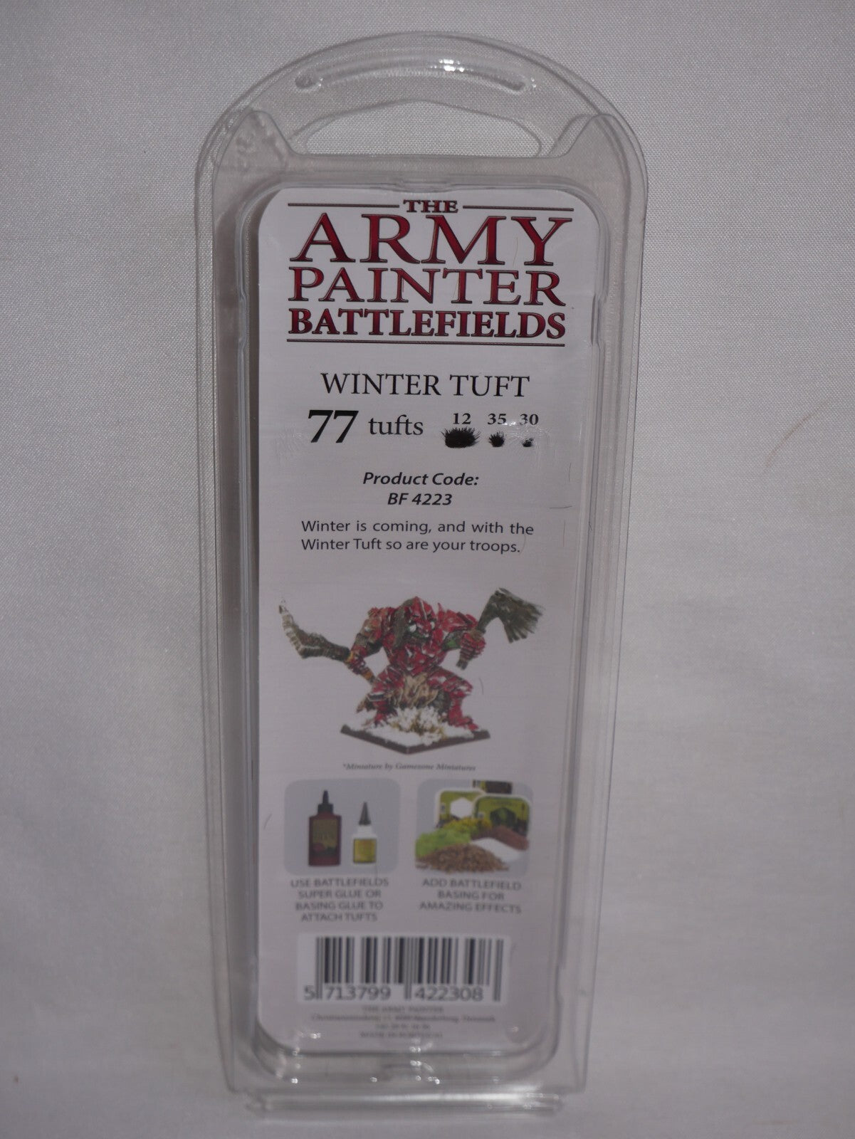 The Army Painter Battlefields Winter Tufts For Wargaming (77) Per Pack - BF4223