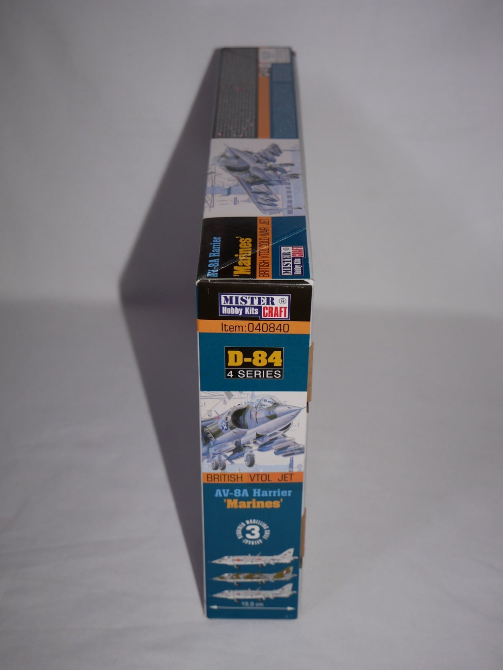 MisterCraft Hobby Kits 1:72 Scale (D-84) AV-8A Harrier Jet 'Marines II' - 040840
