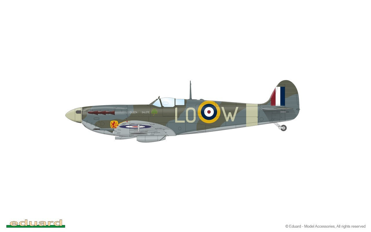 Eduard 1:48 Scale Spitfire Story The Sweep Dual Combo Limited Edition Set 11153