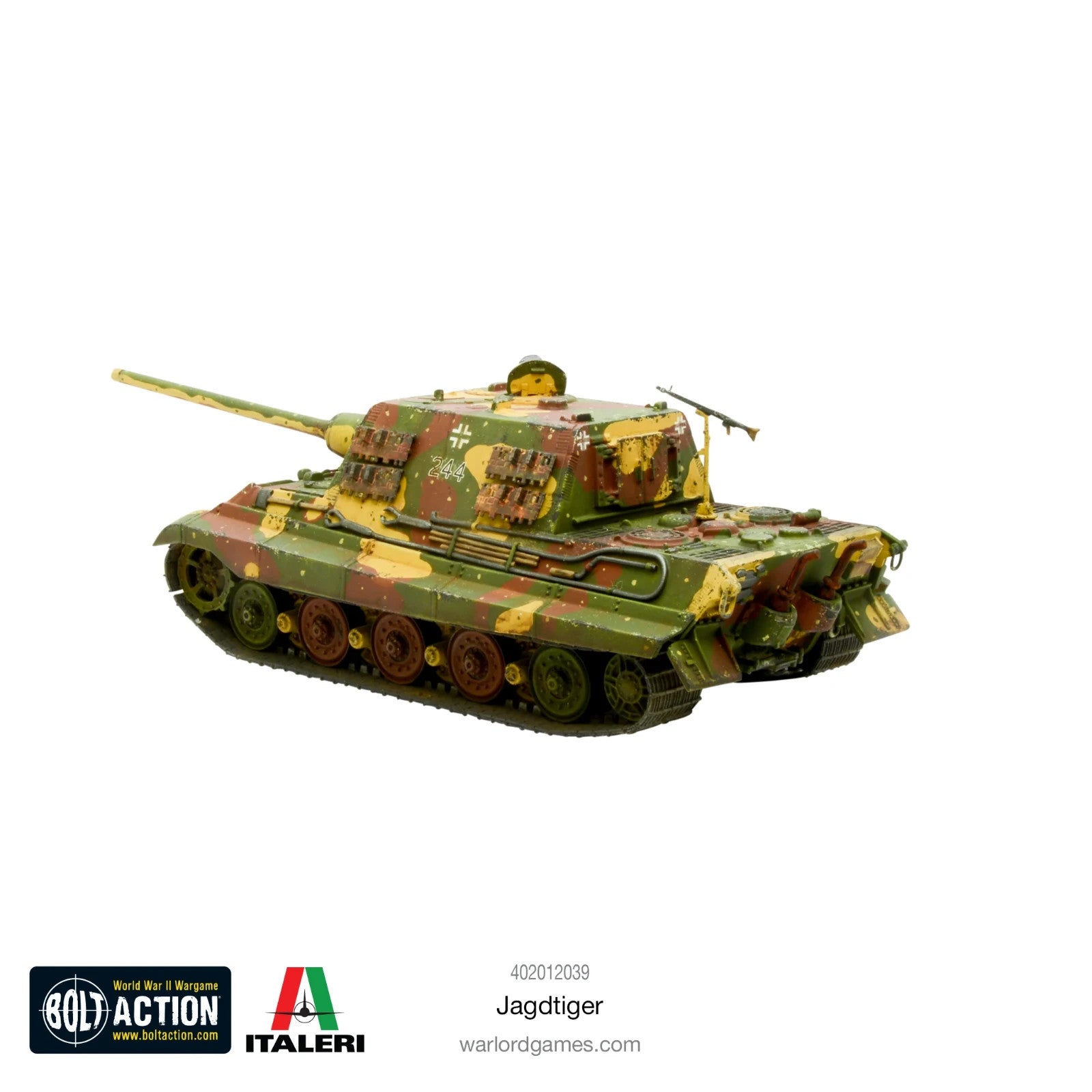 Warlord Games Bolt Action 1:56 Scale German Jagdtiger Tank Destroyer - 402012039