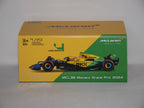 Burago 1:43 McLaren MCL38 Monaco Grand Prix 2024 No.4 Lando Norris - #18-38215NS