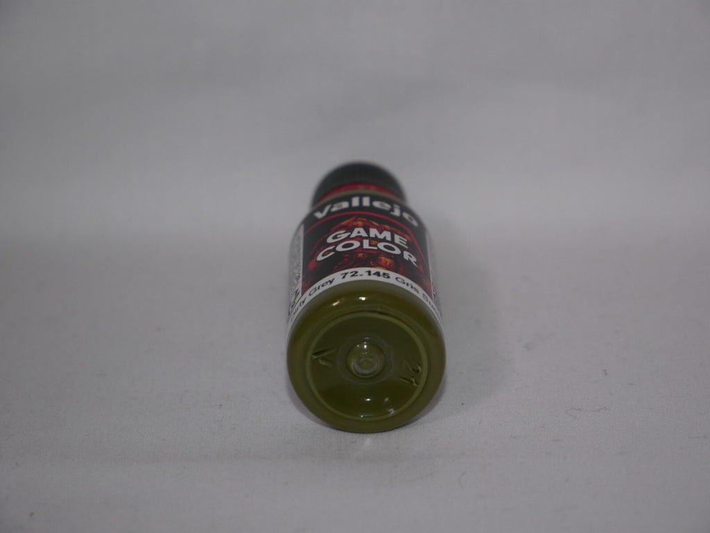 Vallejo Game Color Acrylic Range Dirty Grey 18ml/0.6 fl oz Dropper Bottle 72.145