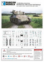 Rubicon Models 1:56 WWII US M10 Wolverine & M36 Jackson Tank Destroyer - 280029