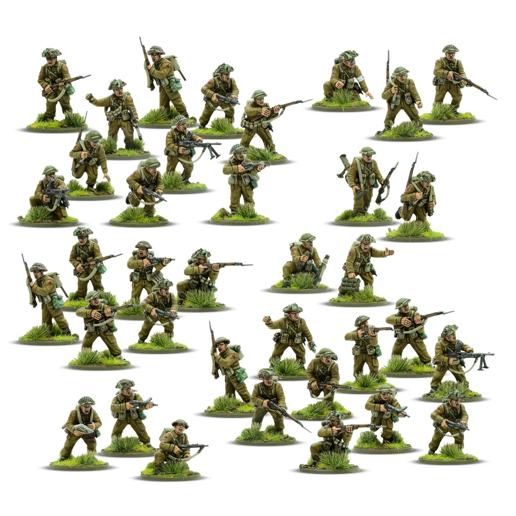 Warlord Games Bolt Action 1:56 Scale (28mm) For King & Country British & Canadian Starter Army Set - 402011030