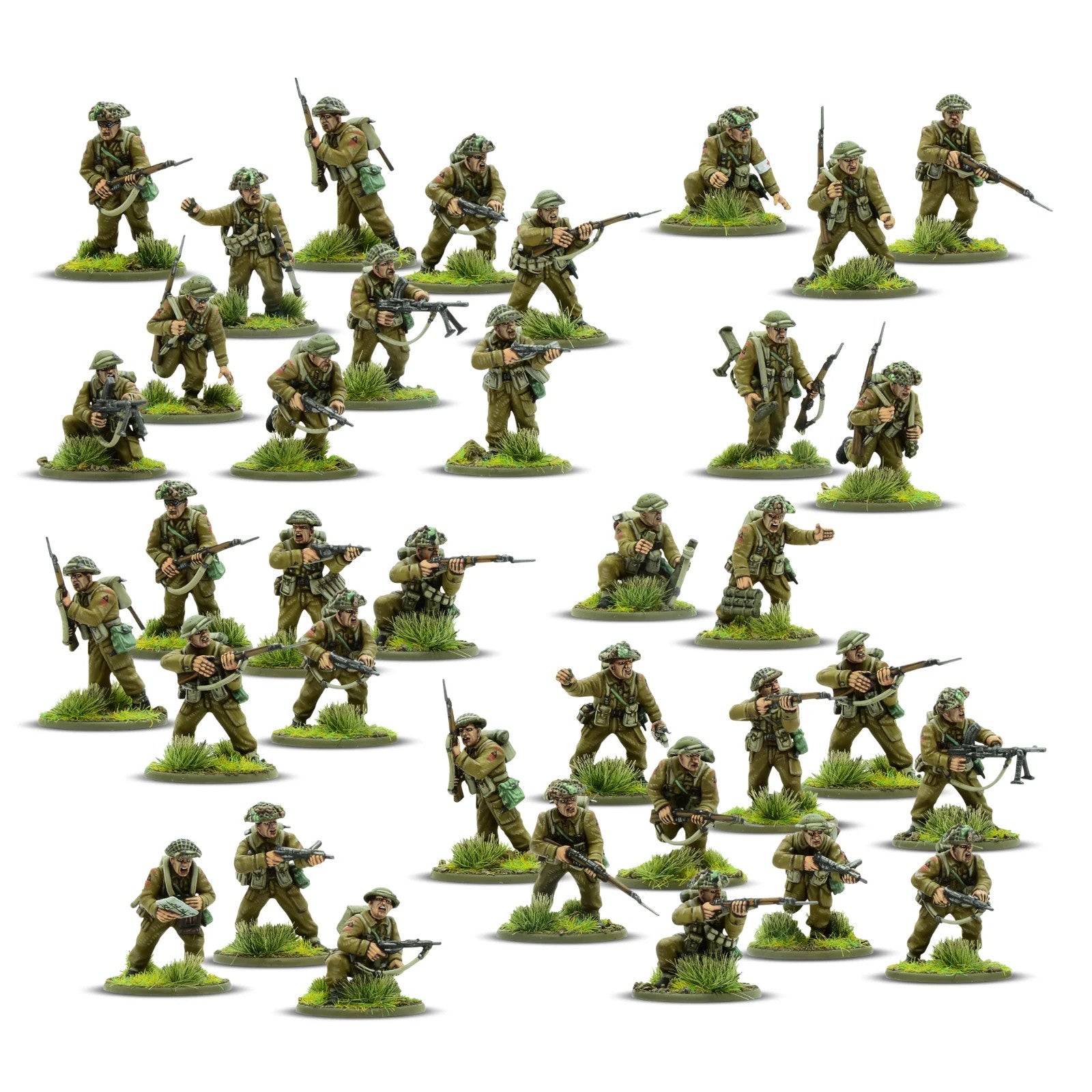 Warlord Games Bolt Action 1:56 Scale (28mm) For King & Country British & Canadian Starter Army Set - 402011030