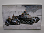 Academy 1:35 Scale WW2 German Panzer 1 Ausf.B & Motorcycle Skill Level 4 - 13556