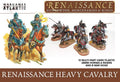 Wargames Atlantic 28mm Hard Plastic Renaissance Heavy Cavalry Figures - WAARN006