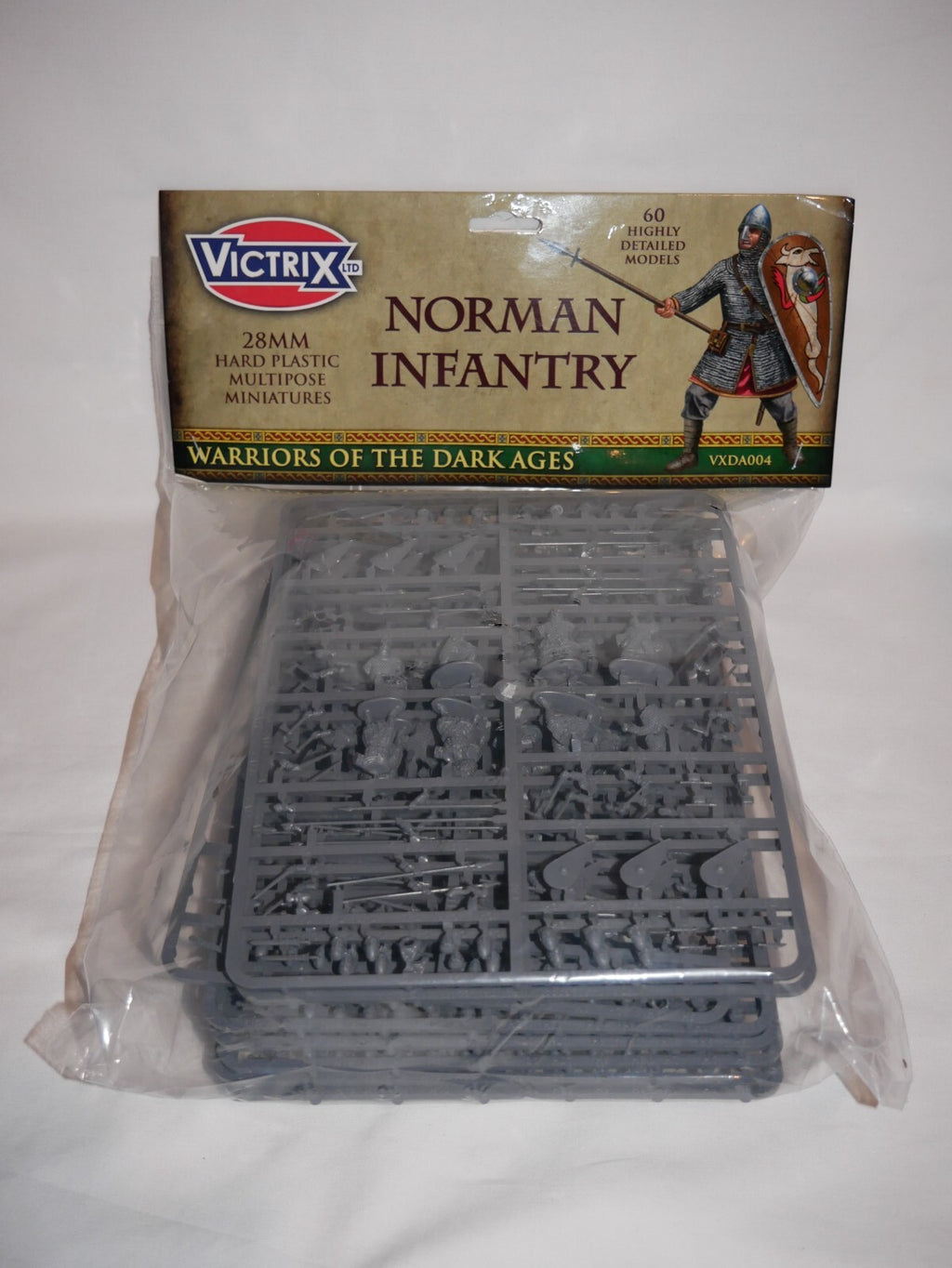 Victrix Warriors Of The Dark Ages 28mm Plastic Norman Infantry Models - VXDA004
