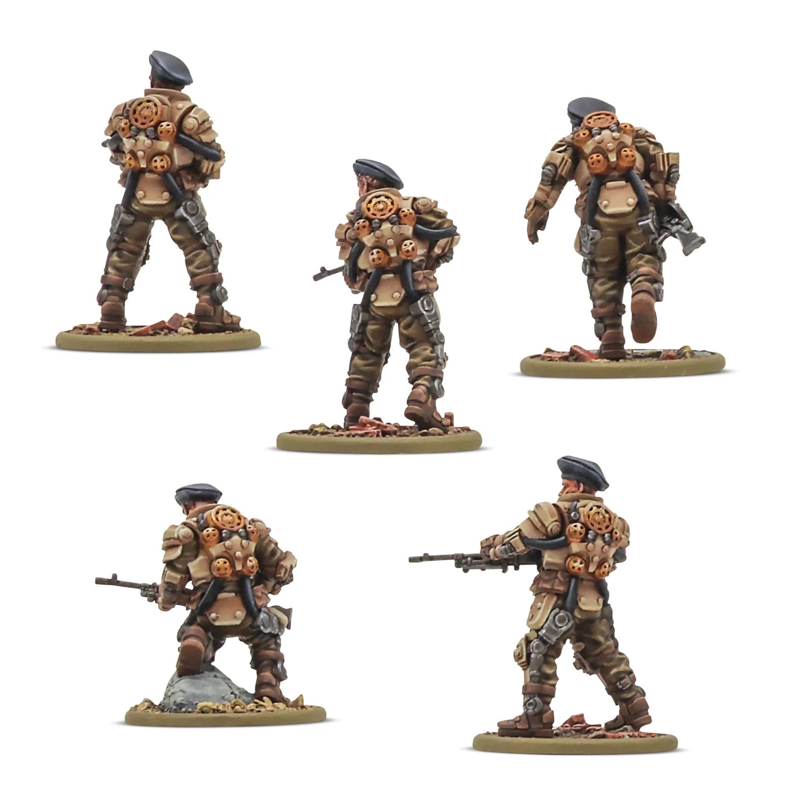 Warlord Games Konflikt 47 1:56 Scale Galahad Armoured Infantry Squad - 452200601