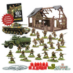 Warlord Game Bolt Action 1:56 Scale WWII Island Assault Starter Set- 401510008