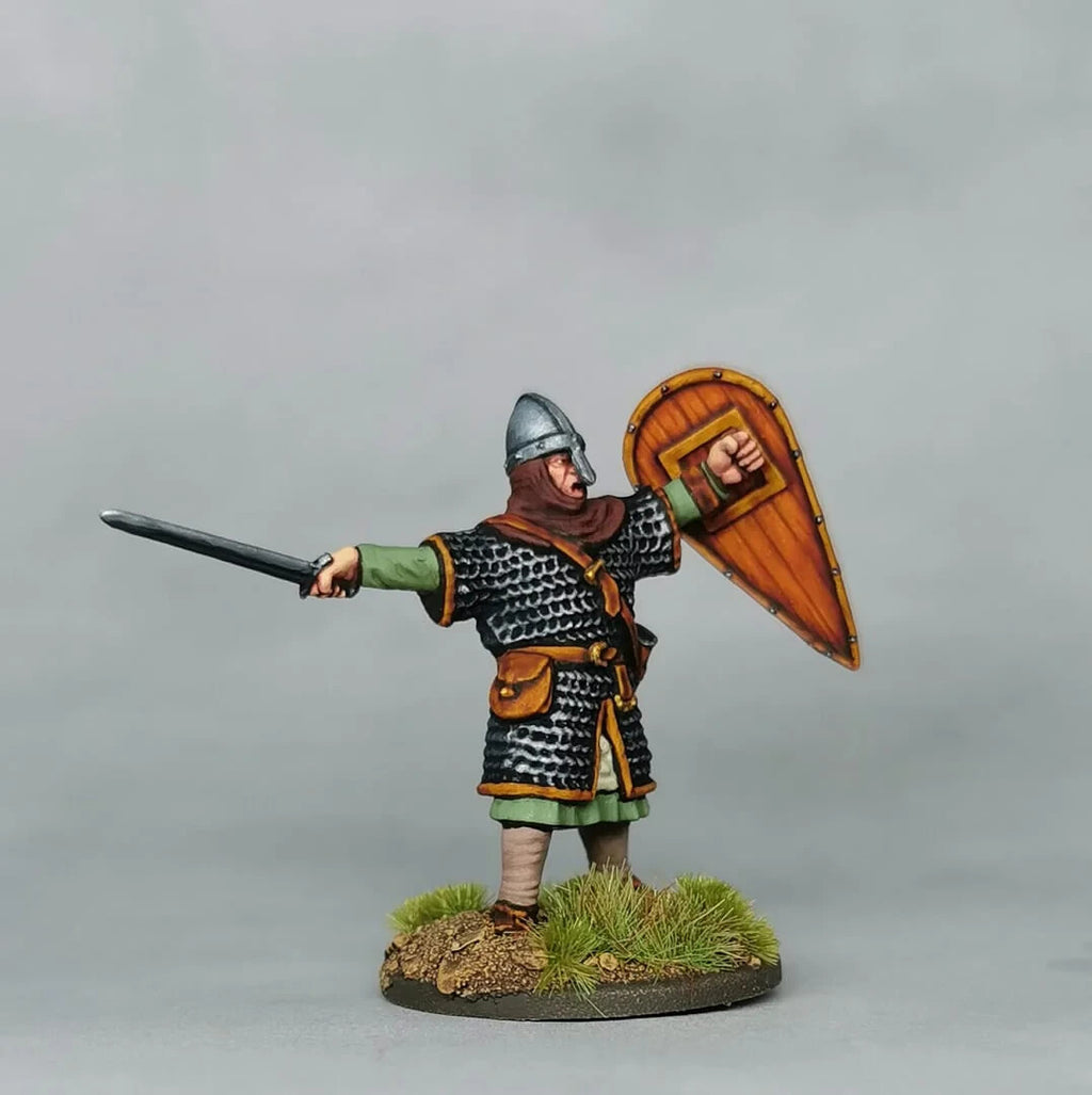 Victrix Warriors Of The Dark Ages 28mm Plastic Norman Infantry Models - VXDA004