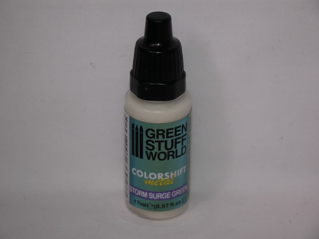 Green Stuff World Colorshift Chameleon Metal Paints Storm Surge Green 17ml 1554