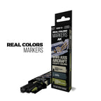 AK Interactive Real Color Markers WWII Axis Aircraft Cockpit Colors 3pcs RCM110