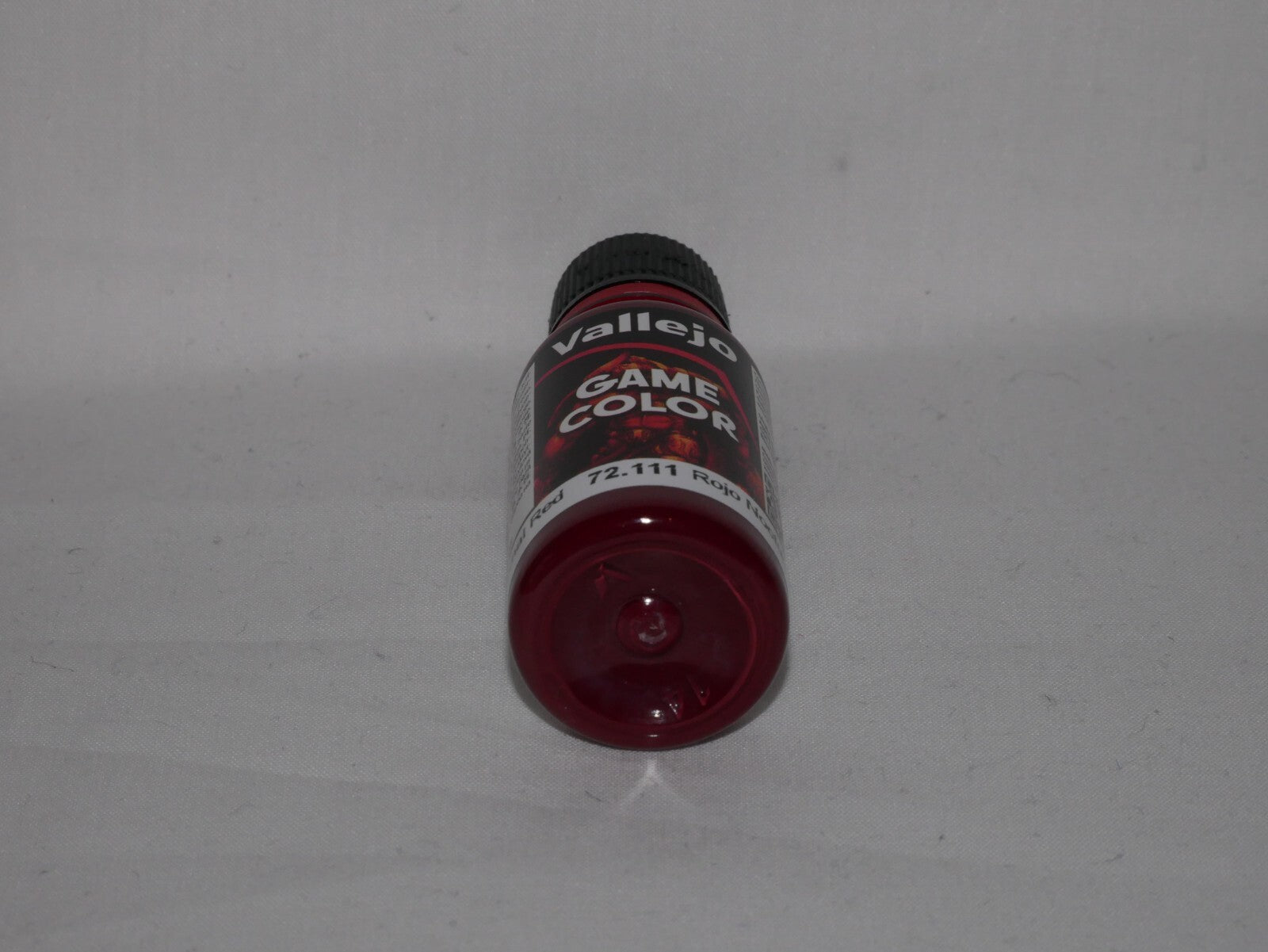 Vallejo Game Color Acrylics Nocturnal Red 18ml/0.6 fl oz Dropper Bottle - 72.111