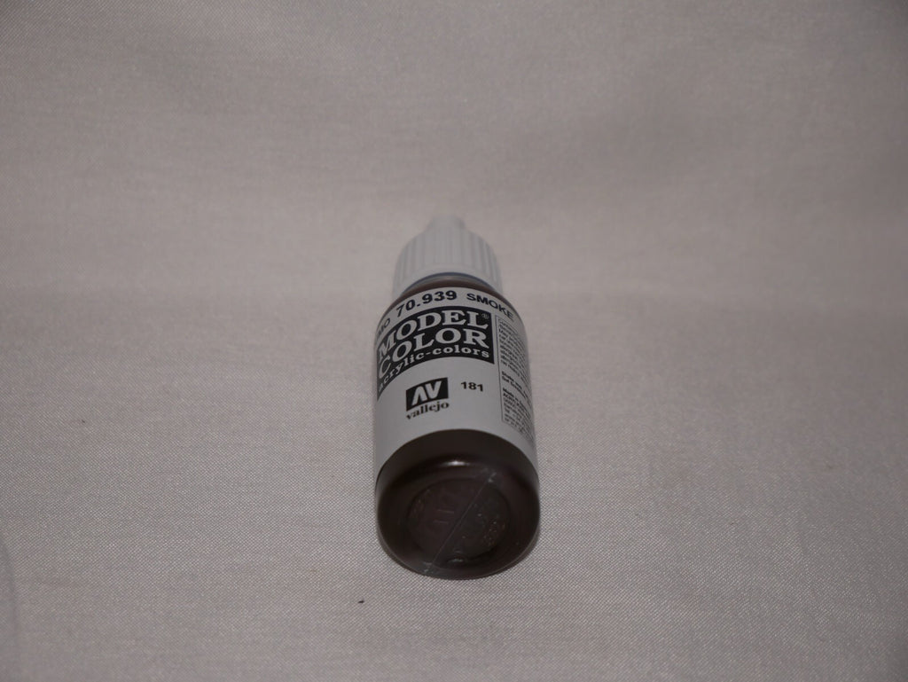 Vallejo Model Color Smoke Acrylic 17ml/0.57 fl oz Dropper Bottle - 70.939