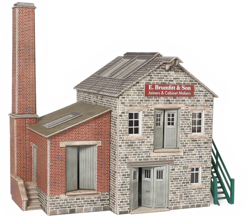 Metcalfe Card Construction Kits & Materials OO/HO Ramshackle Workshop - PO286