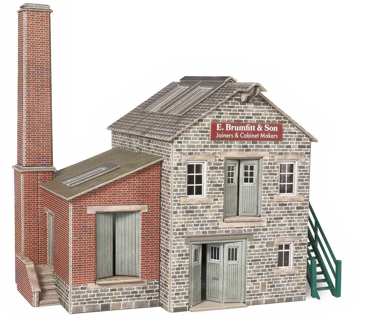 Metcalfe Card Construction Kits & Materials OO/HO Ramshackle Workshop - PO286