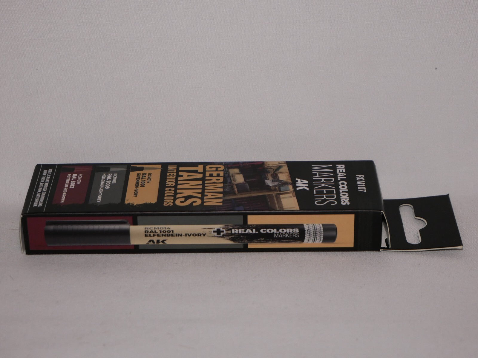 AK Interactive Real Color Acrylic Markers German Tanks 3 Piece Pen Set - RCM107
