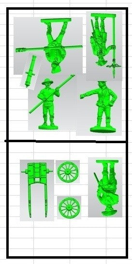 Hat Industrie 1:72 Scale American War Of Independence American Artillery - 8344