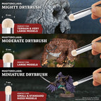 The Army Painter Masterclass 3 Piece Drybrush Set For Miniature Painting TL5065