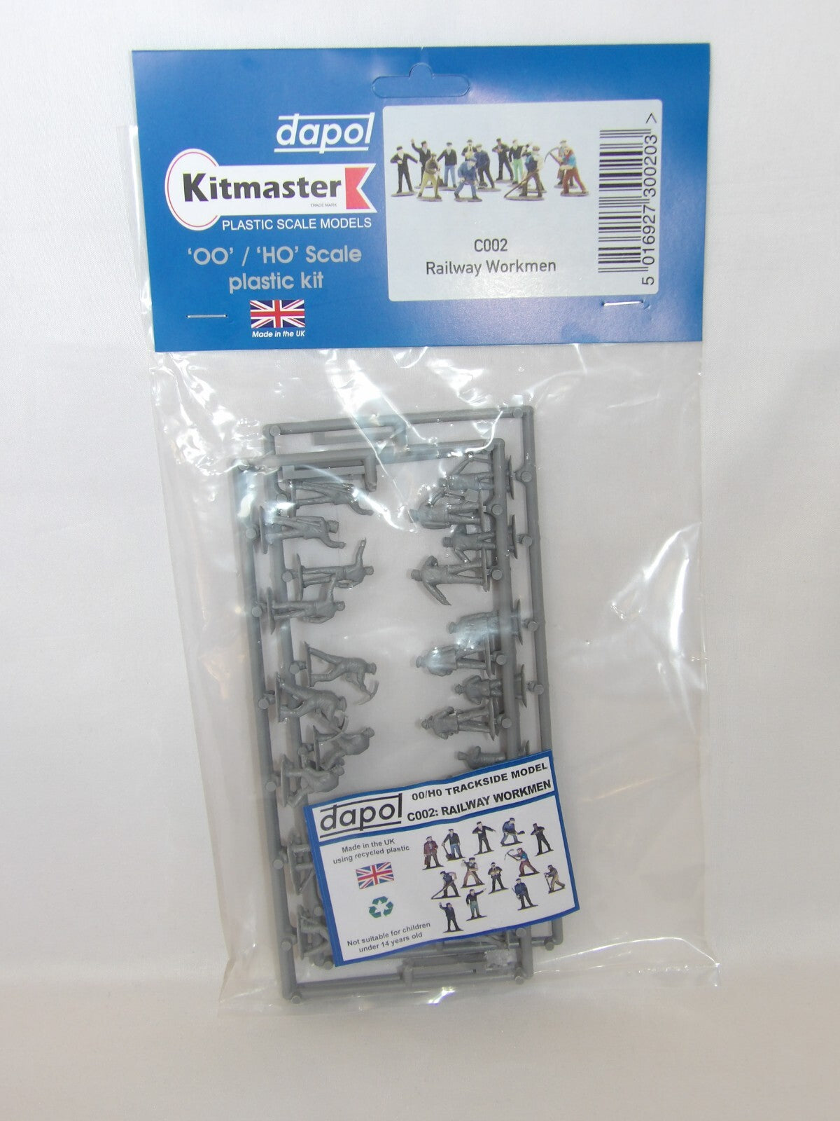 Dapol Kitmaster OO/HO Set of 38 Railway Workmen In Various Poses & Actions C002