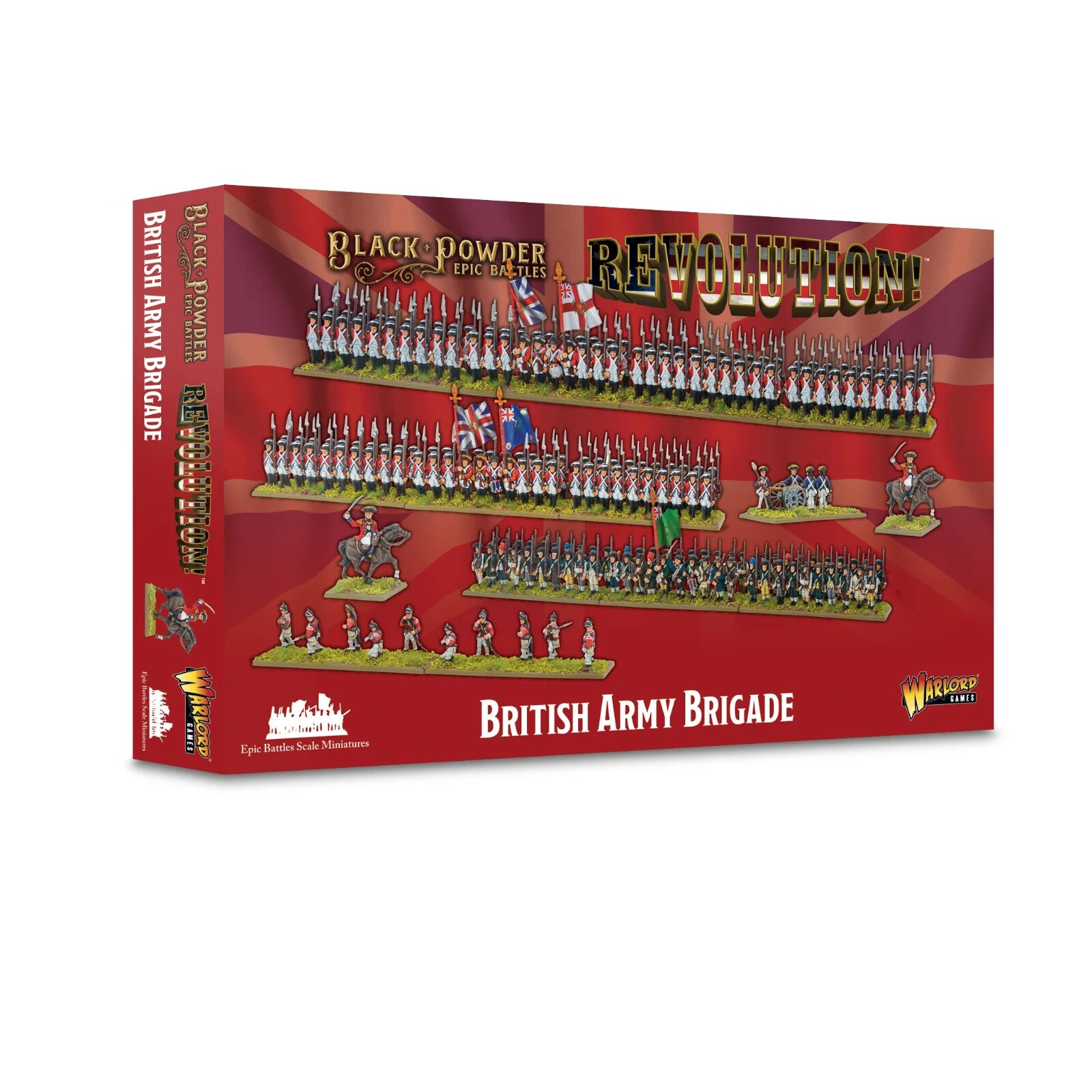 Black Powder Epic Battles Revolution 15mm Scale British Army Brigade - 312403405