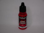 Vallejo Game Color Acrylic Inks Range Red 18ml/0.6 fl oz Dropper Bottle - 72.086