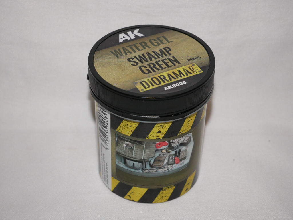 AK Interactive Diorama Series Green Swamp Water Gel Acrylic 250ml Tub - AK8006