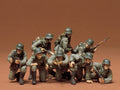 Tamiya Military Miniatures 1:35 Scale WWII German Panzer Grenadiers Set - 35061