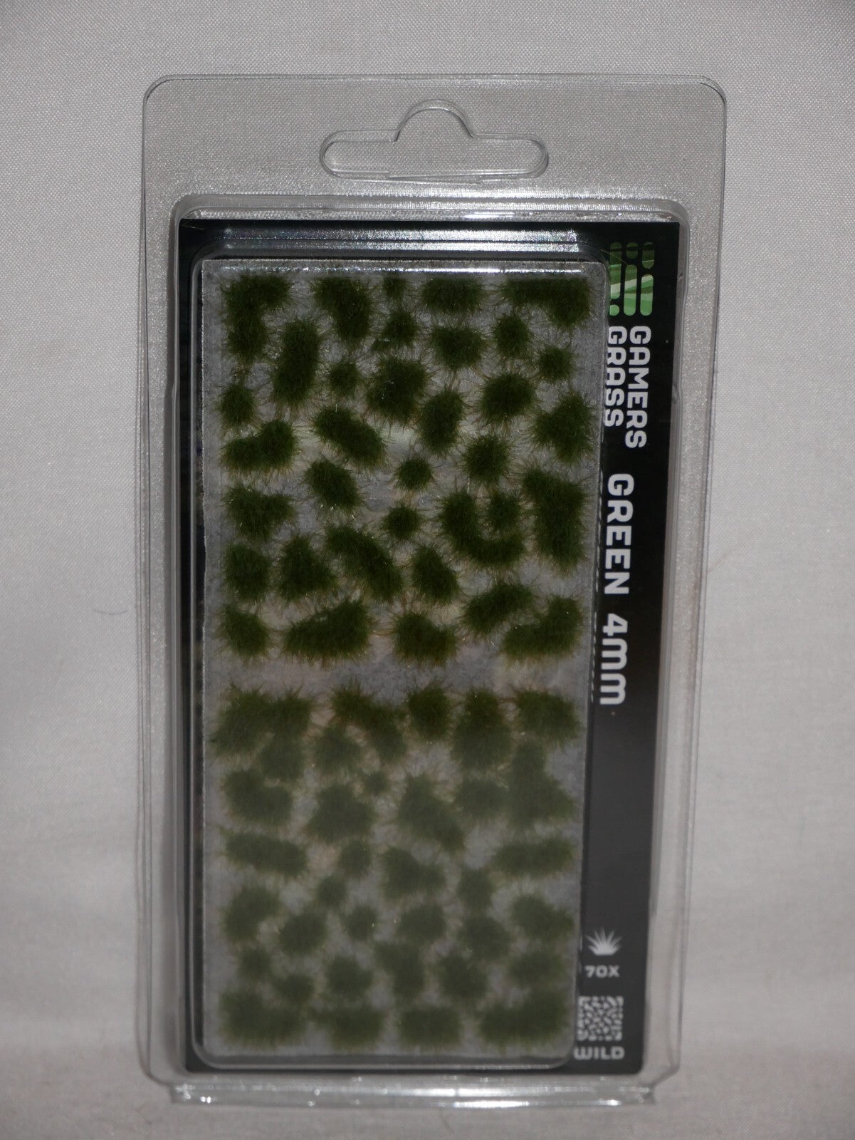 Gamers Grass Wild Green 4mm Tufts For Wargaming Mini Bases (70) Per Pack - GG4-G
