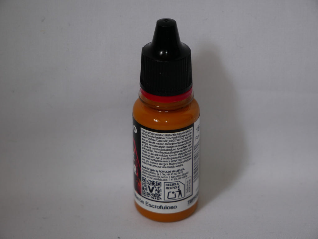 Vallejo Game Color Acrylic Scrofulous Brown 18ml/0.6 fl oz Dropper Bottle 72.038