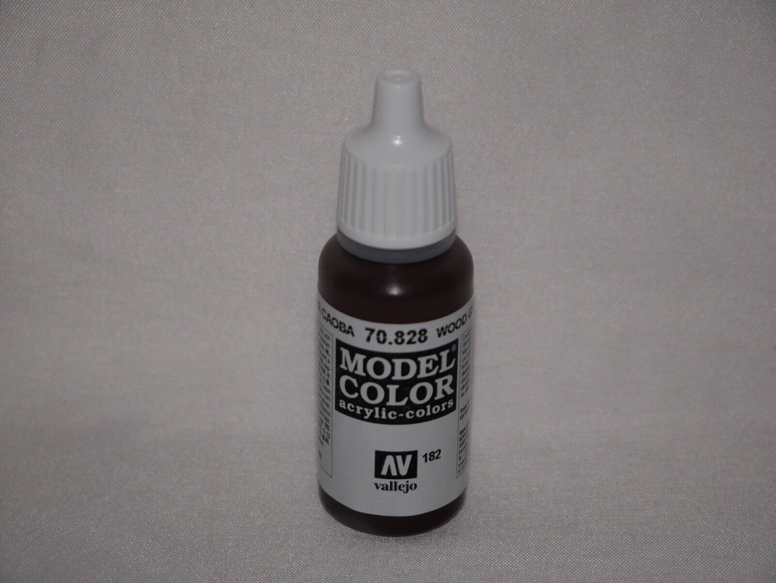 Vallejo Model Color Wood Grain Acrylic 17ml /0.57 fl oz Dropper Bottle - 70.828
