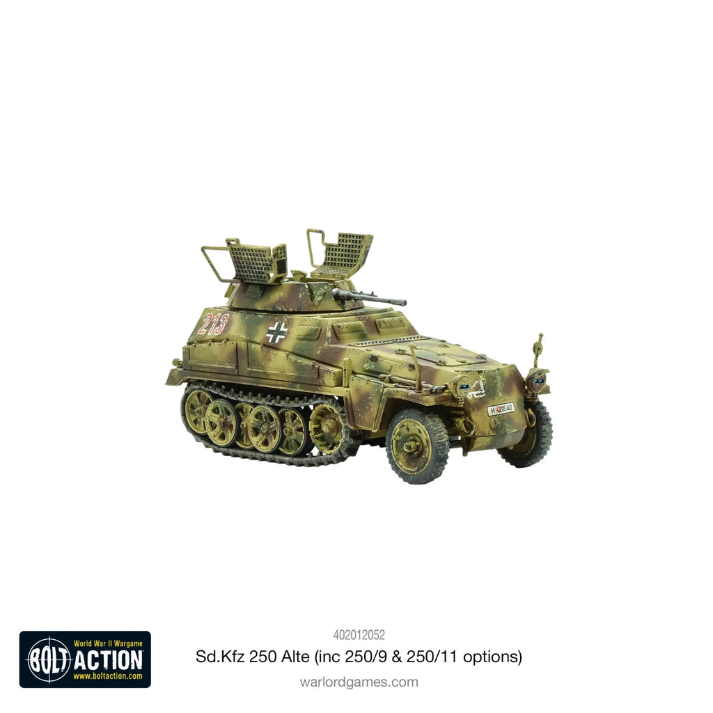 Warlord Games Bolt Action 1:56 Scale WWII SD.KFZ 250 (ALTE) Half-Track - 402012052