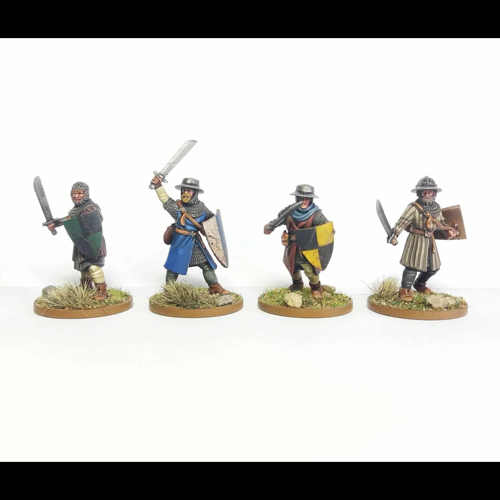 Wargames Atlantic The Barons' War 28mm Scale Foot Serjeants (1150-1320) WAAAC002
