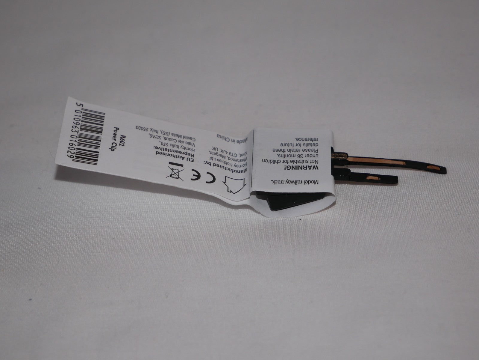 Hornby 1:76 Scale (OO Gauge) Rail Track Accessories Power Connecting Clip - R602