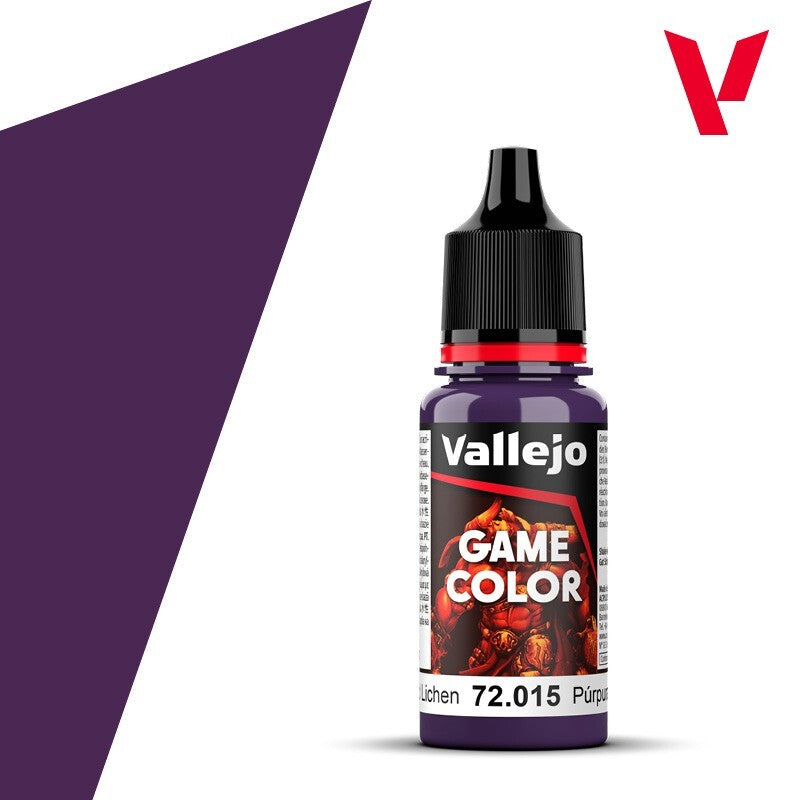 Vallejo Game Color Acrylics Hexed Lichen 18ml/0.6 fl oz Dropper Bottle - 72.015