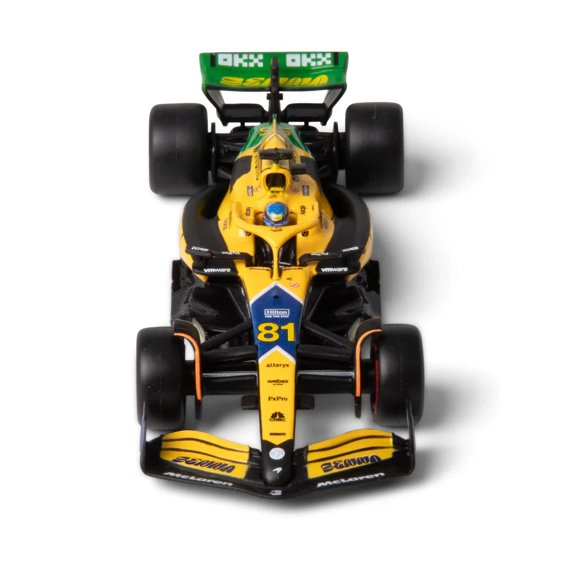 Burago 1:43 McLaren MCL38 Monaco Grand Prix 2024 No.81 Oscar Piastri #18-38215PS